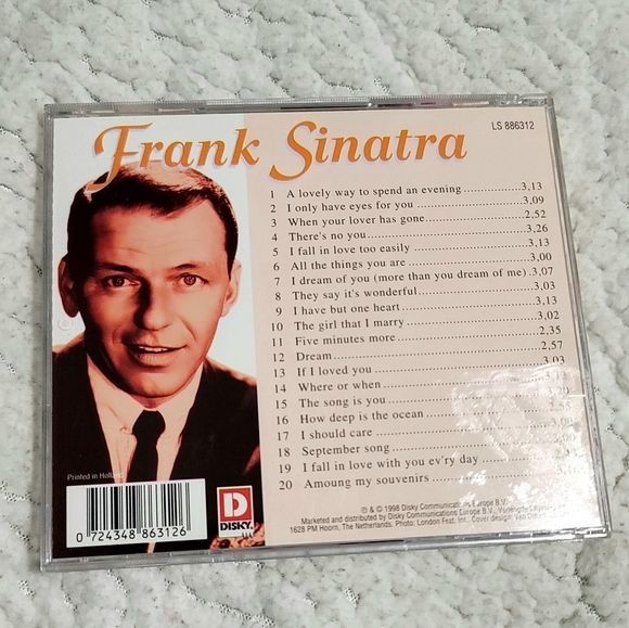 CD - Frank Sinatra 20 Great Love Songs - Picture 2 of 6